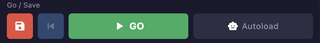 Save, GO and Autoload