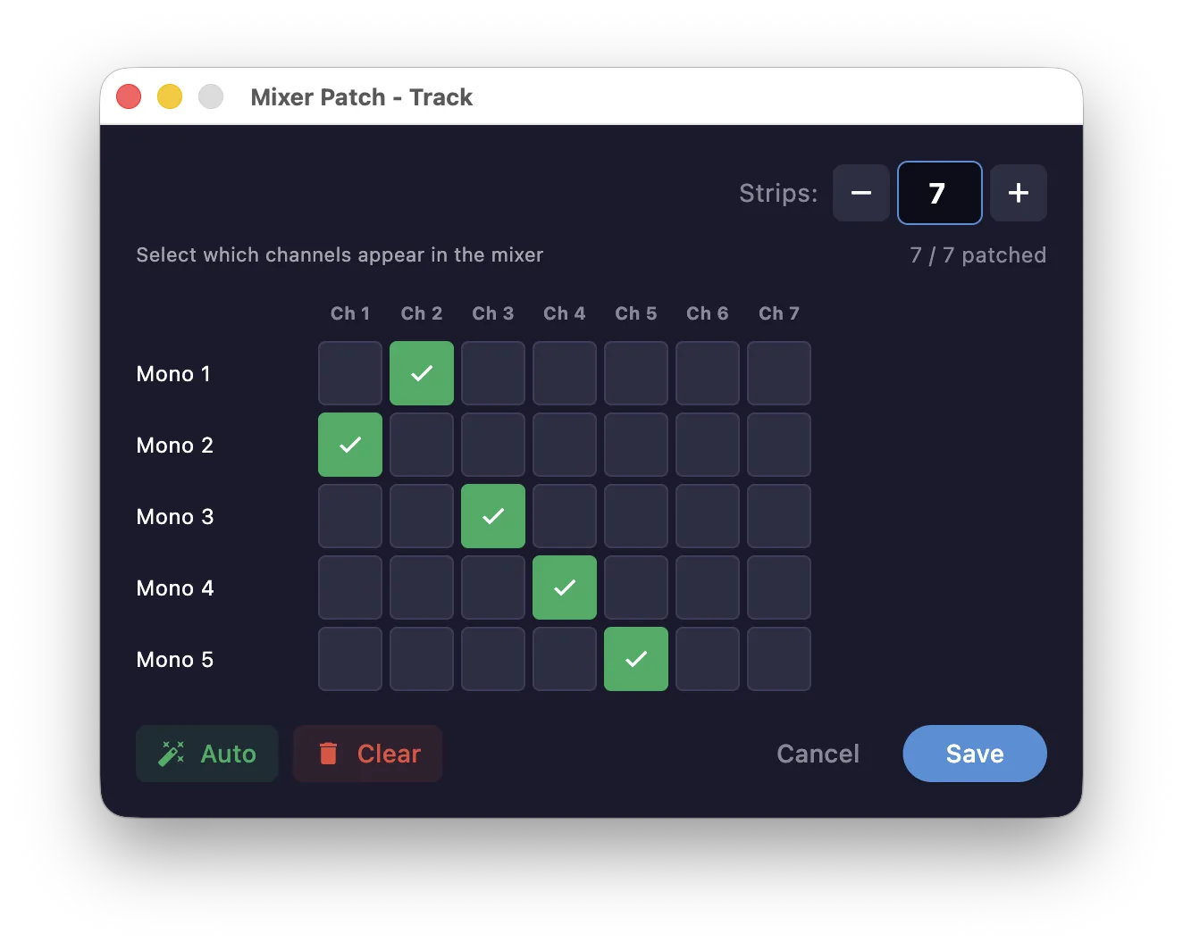 The Mixer Patch