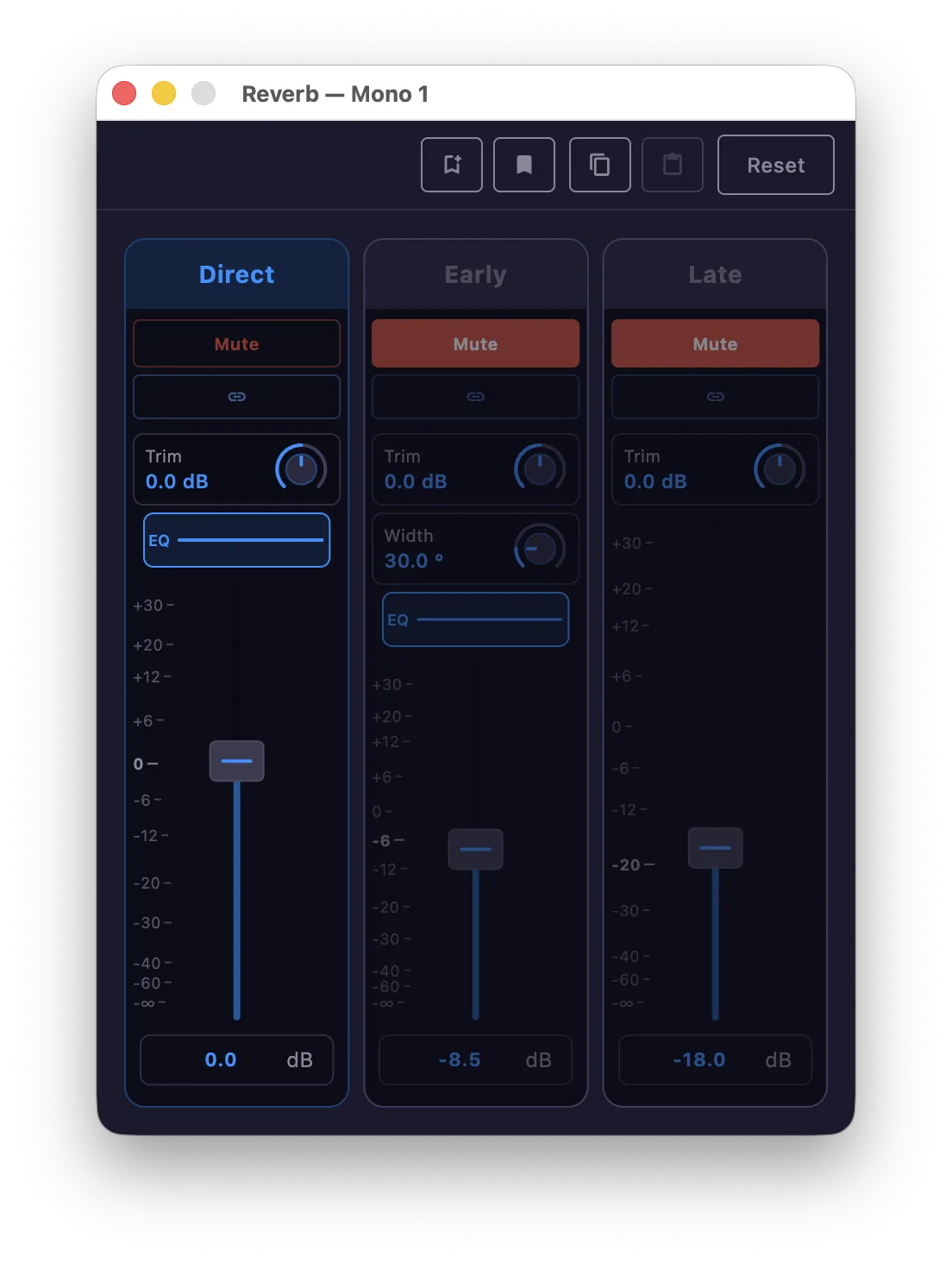 The reverb processor