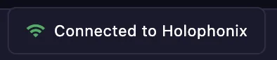 A notification