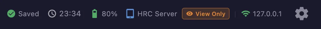 Client, view only